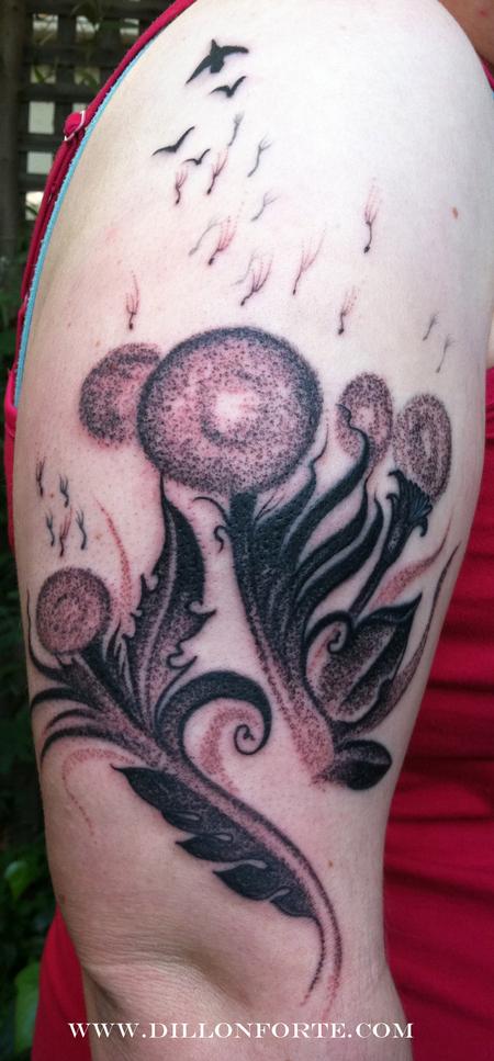 Tattoos - Dandelion - 61663